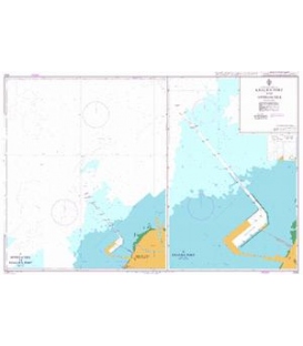 British Admiralty Nautical Chart 3752 Khalifa Port and Approaches