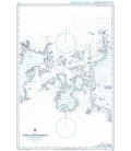 Britsh Admiralty Nautical Chart 3756 Linta and Molo Straits