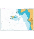 Britsh Admiralty Nautical Chart 3758 Pulau Pesemut to Pulau Pulau Leman