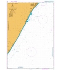 British Admiralty Nautical Chart 3795 Port Shepstone to Cooper Light