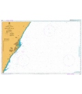 British Admiralty Nautical Chart 3797 Green Point to Tongaat Bluff