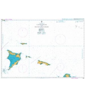 British Admiralty Nautical Chart 3914 Caicos Passage and Mayaguana Passage
