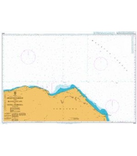 British Admiralty Nautical Chart 3919 Kruenggeukueh and Blanglancang to Ujung Peureula