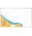 British Admiralty Nautical Chart 3955 Fortaleza to Cabo de Sao Roque