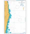 British Admiralty Nautical Chart 3974 Ilheus to Ponta Corumbau