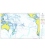 British Admiralty Nautical Chart 4007 A Planning Chart for the South Pacific Ocean