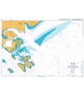 British Admiralty Nautical Chart 4037 Keppel Harbour, Tanjong Pagar Terminal and Approaches
