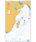 British Admiralty Nautical Chart 4072 Indian Ocean Western Part