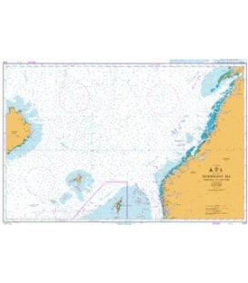 British Admiralty Nautical Chart 4101 Norwegian Sea Norway to Iceland