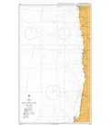 British Admiralty Nautical Chart 4220 Arica to Bahia Mejillones Del Sur