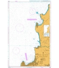 British Admiralty Nautical Chart 4238 Bahia Valparaiso to Bahia Quintero