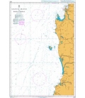 British Admiralty Nautical Chart 4245 Golfo de Arauco to Bahia Corral