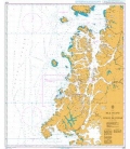 British Admiralty Nautical Chart 4255 Isla Guafo to Golfo de Penas