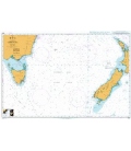British Admiralty Nautical Chart 4601 Tasman Sea