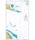 British Admiralty Nautical Chart 4621 Mackay to Solomon Islands