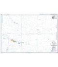 British Admiralty Nautical Chart 4629 Samoa Islands to Northern Cook Islands and Tokelau