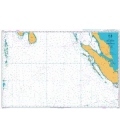 British Admiralty Nautical Chart 4707 Maldives to Sumatera