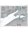 British Admiralty Nautical Chart 4745 Bay of Fundy/Baie de Fundy - Inner Portion/Partie Interieure