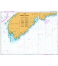 British Admiralty Nautical Chart 4747 Yarmouth to/a Halifax