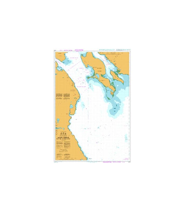 BA Nautical Chart 4753 Halifax Harbour Black Point To/A Point Pleasant