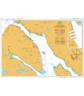 British Admiralty Nautical Chart 4754 Halifax Harbour Point Pleasant to/A Bedford Basin