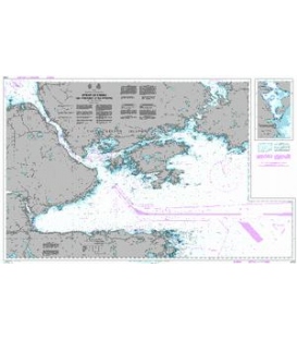 British Admiralty Nautical Chart 4756 Strait of Canso and Approaches