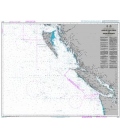 British Admiralty Nautical Chart 4920 Juan de Fuca Strait to / A Dixon Entrance