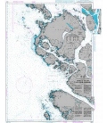 British Admiralty Nautical Chart 4934 Bonilla Island to/a Edye Passage
