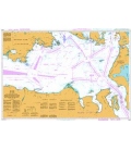 British Admiralty Nautical Chart 4950 Juan de Fuca Strait Eastern Portion/Partie Est