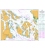 British Admiralty Nautical Chart 4951 Juan de Fuca Strait to/a Strait of Georgia