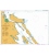British Admiralty Nautical Chart 4956 Thetis Island to/a Nanaimo