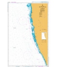 British Admiralty Australian Nautical Chart 753 Beagle Islands to Lancelin