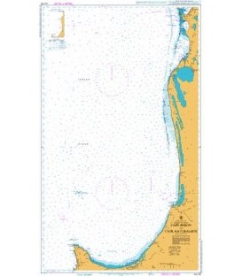 British Admiralty Australian Nautical Chart 755 Cape Peron to Cape Naturaliste