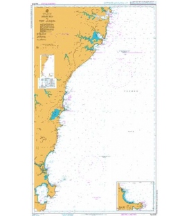 British Admiralty Australian Nautical Chart AUS 808 Jervis Bay to Port Jackson