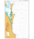 British Admiralty Australian Nautical Chart AUS814 Point Danger to Cape Moreton