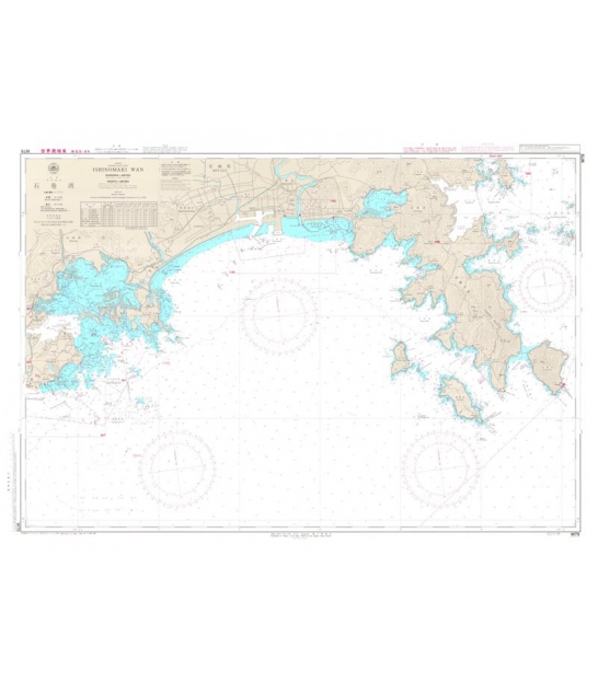 JHA Chart W1153 Plans on the Northern Part of Honshu