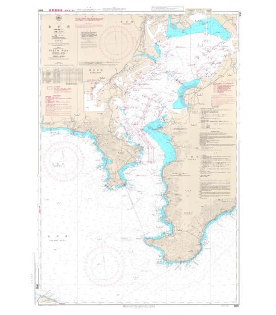 Japan Hydrographic Association (JHA) Nautical Chart W91 Japan Hydrographic Association (JHA) Nautical Chart W91