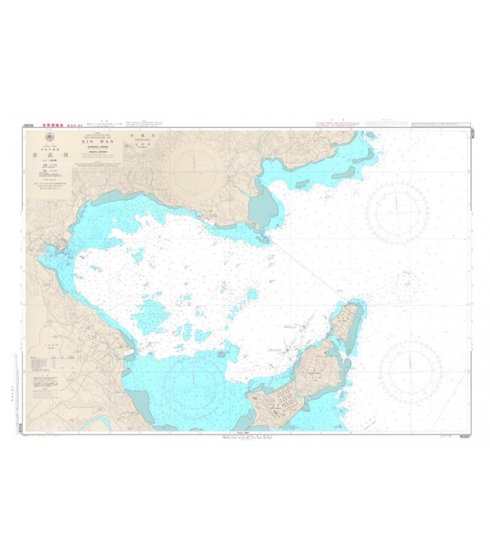 Japan Hydrographic Association (JHA) Nautical Chart W228A