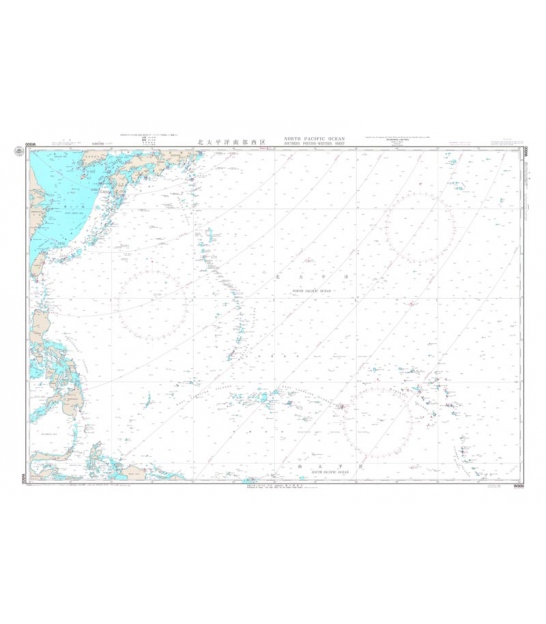 JHA Nautical Chart W1 Nippon and the Adjacent Seas