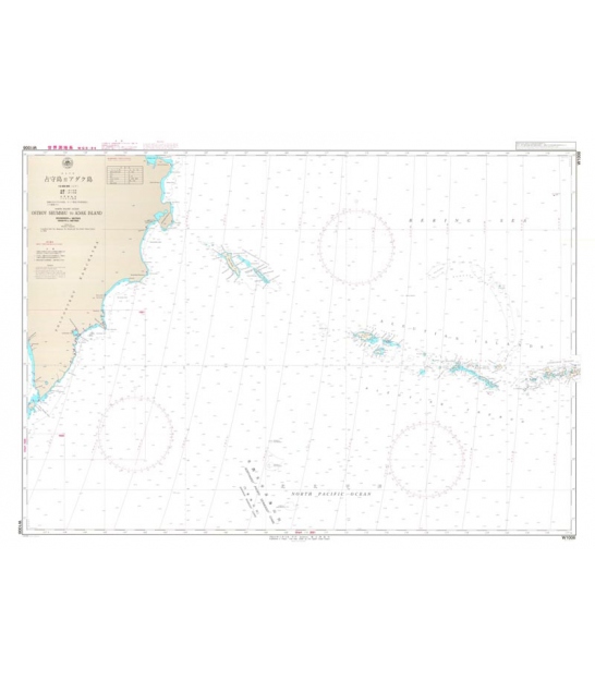 JHA Nautical Chart W1005 Japan Sea and Yellow Sea