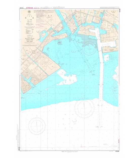 Japan Hydrographic Association (JHA) Nautical Chart W90(INT5302 