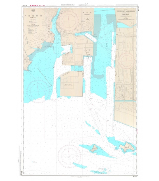Japan Hydrographic Association (JHA) Nautical Chart W1135 Onoda Ko