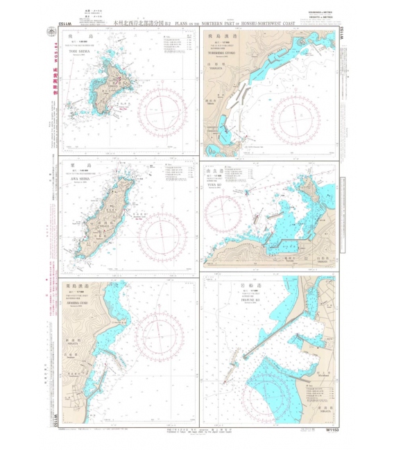 W1153 Plans on the Northern Part of Honshu-Northwest Coast
