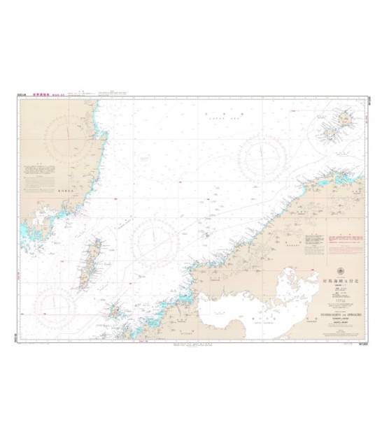 JHA Nautical Chart W157(INT5204) Shio-no-Misaki to Osumi Kaikyo