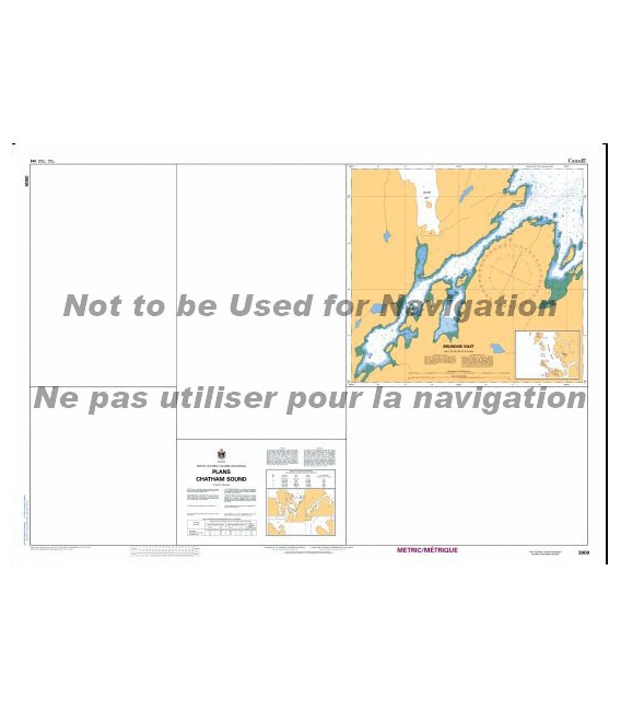 CN 3909 Plans Chatham Sound