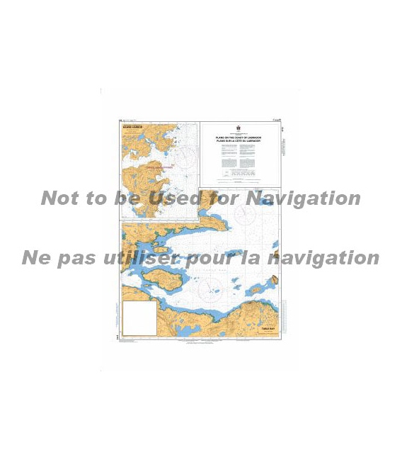CN 4712 Plans on the Coast of Labrador - Plans sur la c™te du Labrador