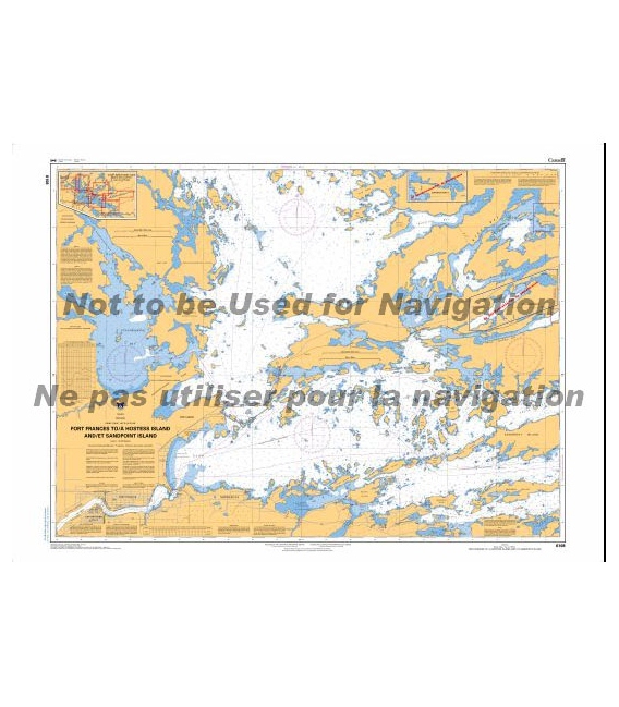 CN 6108 Fort Frances to - a Hostess Island and - et Sandpoint Island