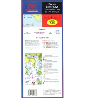 Maptech - Florida: Lower Keys Waterproof Chart, 4th Edition, 2015