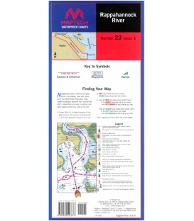 Maptech - Rappahannock River Waterproof Chart