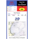 Maptech - Cape Ann to Cape Elizabeth Waterproof Chart, 3rd Edition